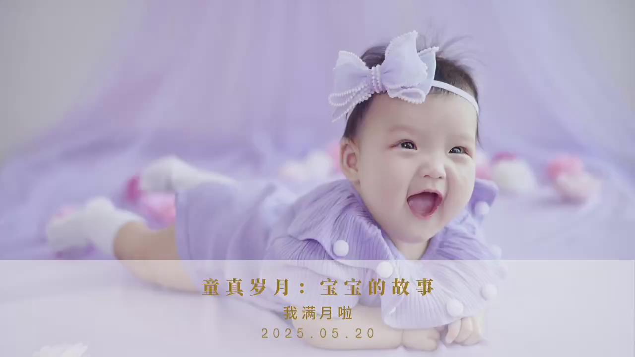 b71儿童生日相册